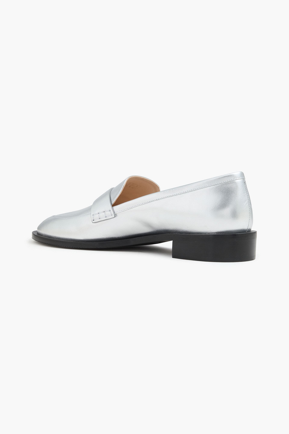  Stuart Weitzman - Loafers „emi“ Aus Metallic-leder - Metallic - Us 8 