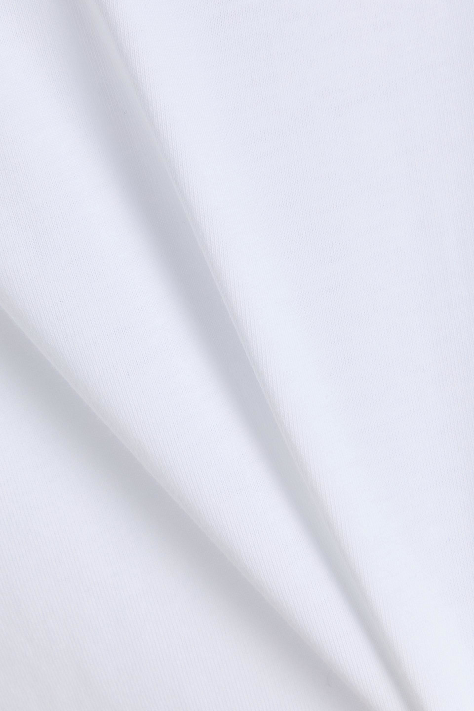 Totême Oberteil Aus Baumwoll-jersey In White