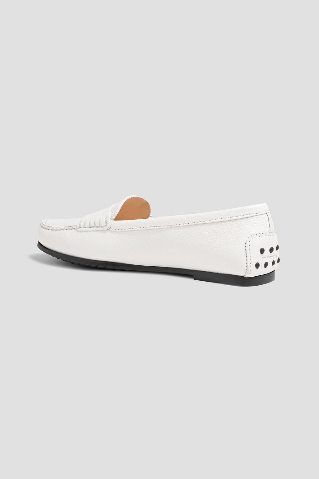 TOD'S Gommino pebbled-leather loafers