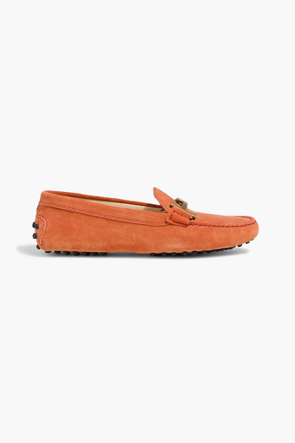 Tod's Double T Suede Loafers