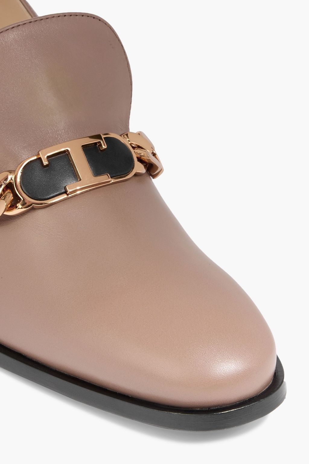 TOD'S Embellished leather pumps