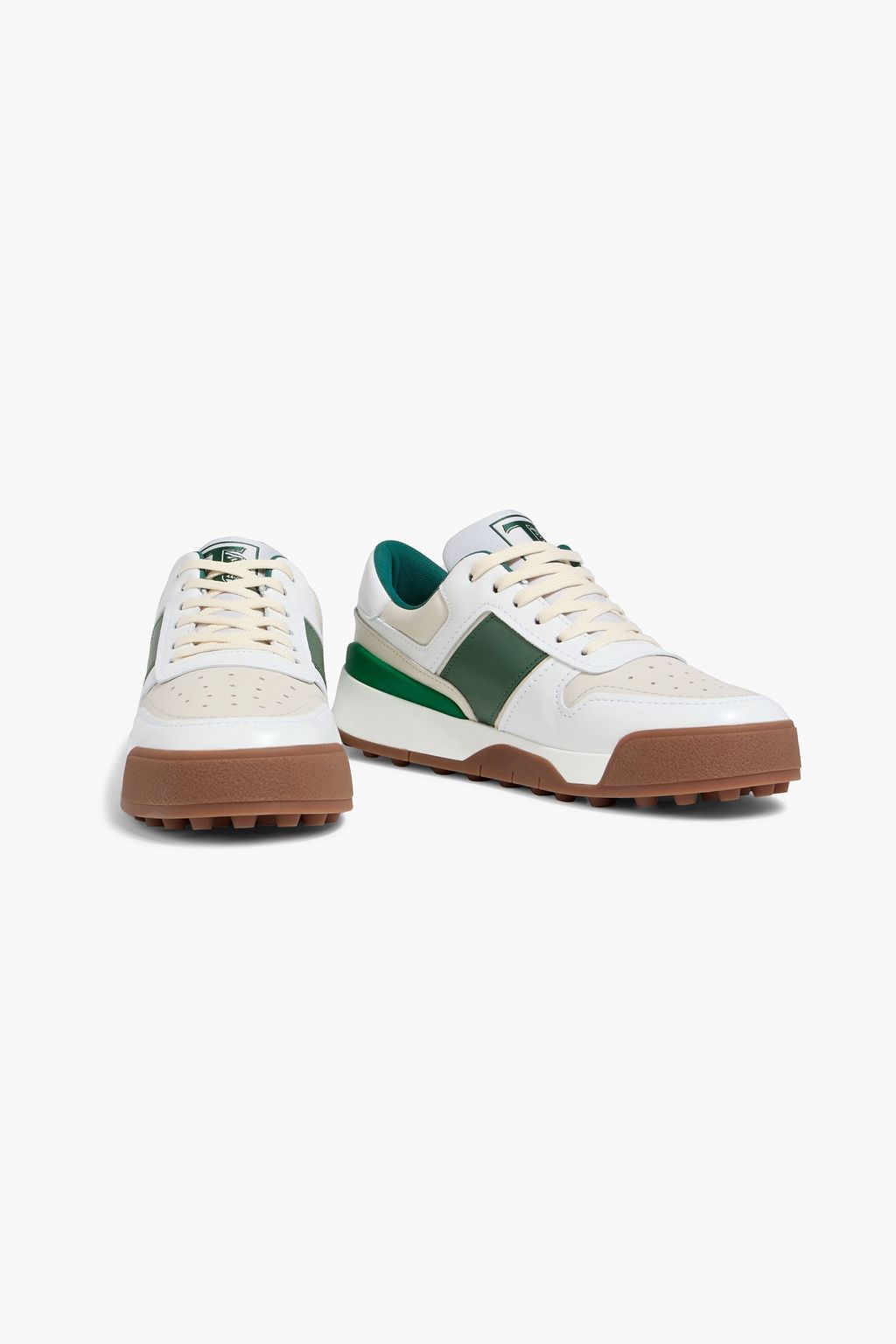 TOD'S Color-block leather sneakers