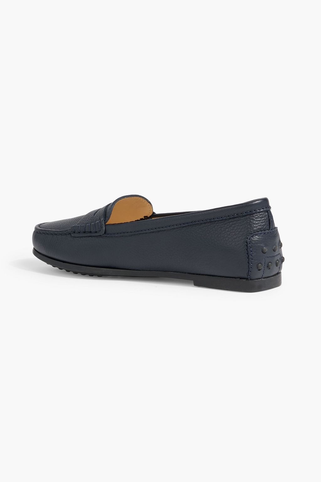 TOD'S Gommino pebbled-leather loafers