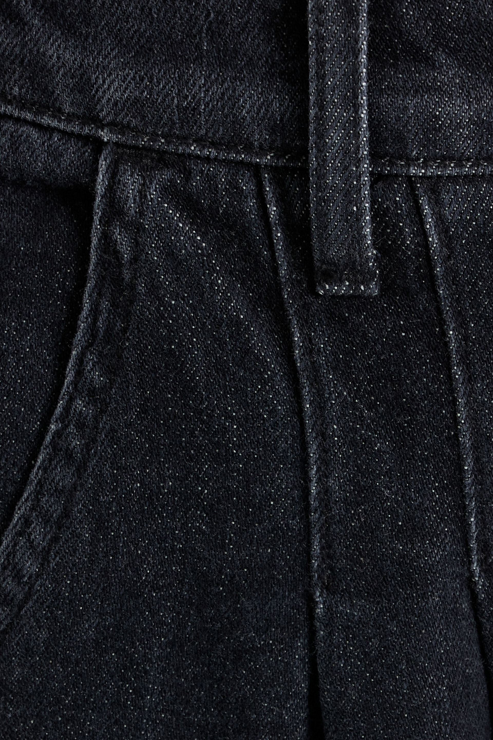 Veronica Beard Mia High-rise Wide-leg Jeans In Black