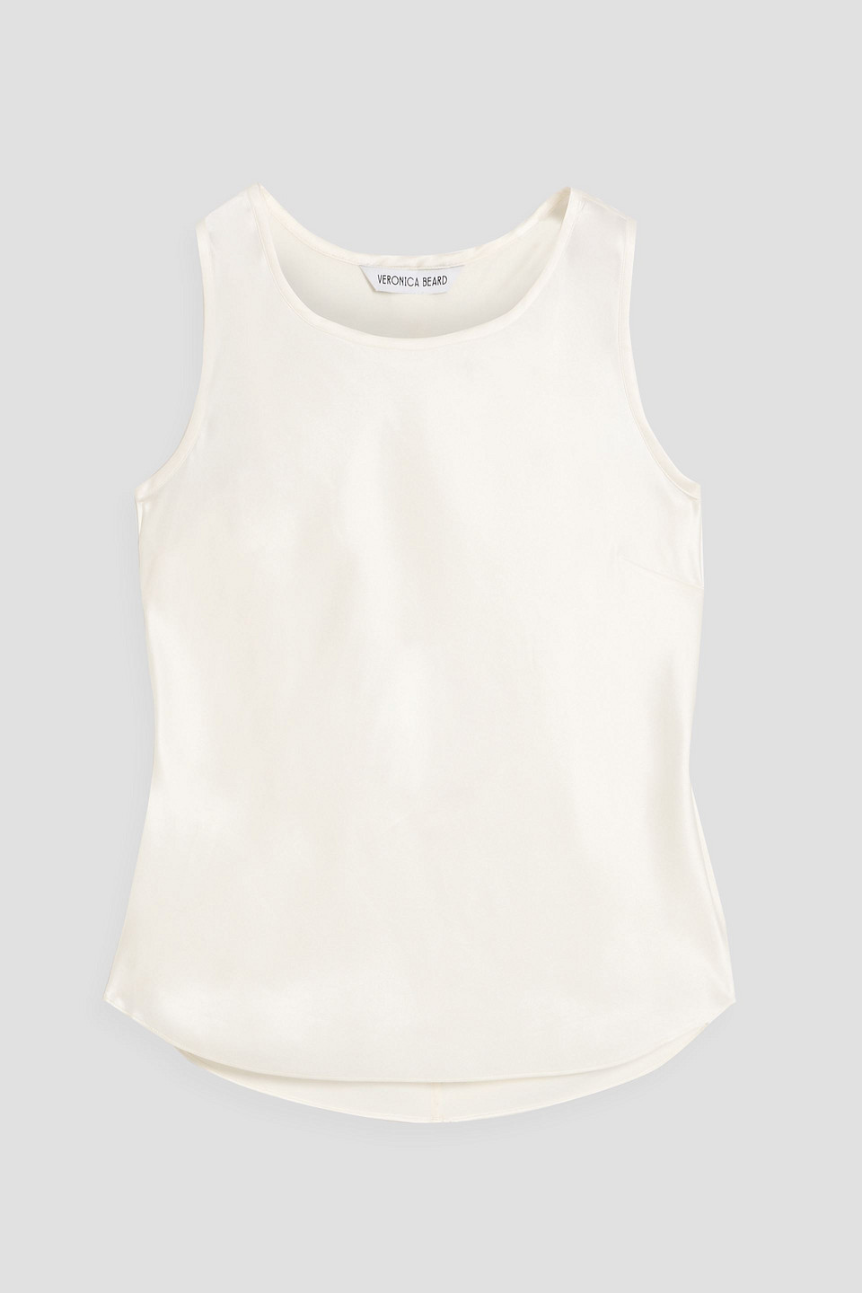 Veronica Beard Sabrina Silk-blend Satin Tank