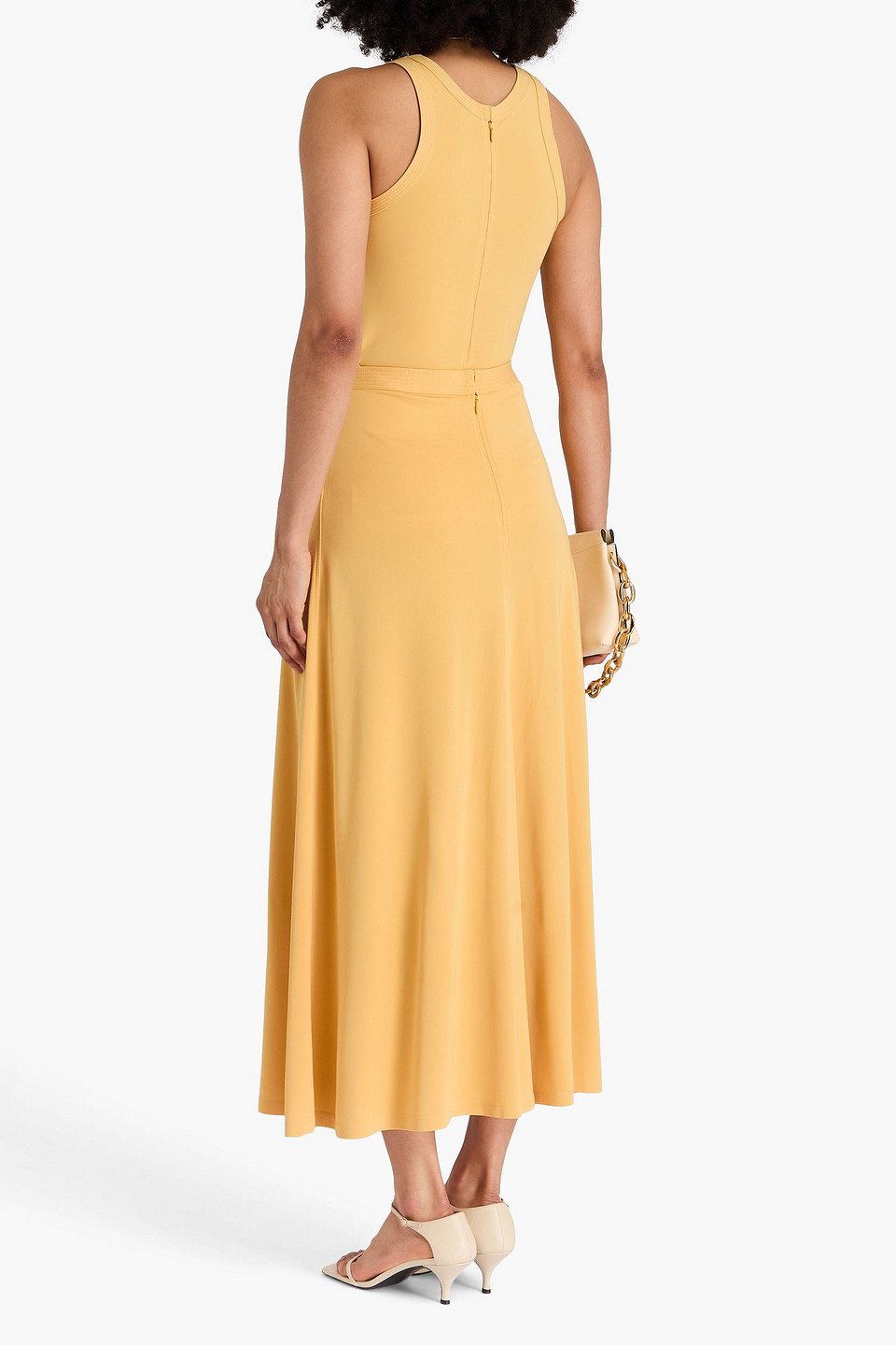Totême Toteme Women Fluid Maxi Skirt In Yellow