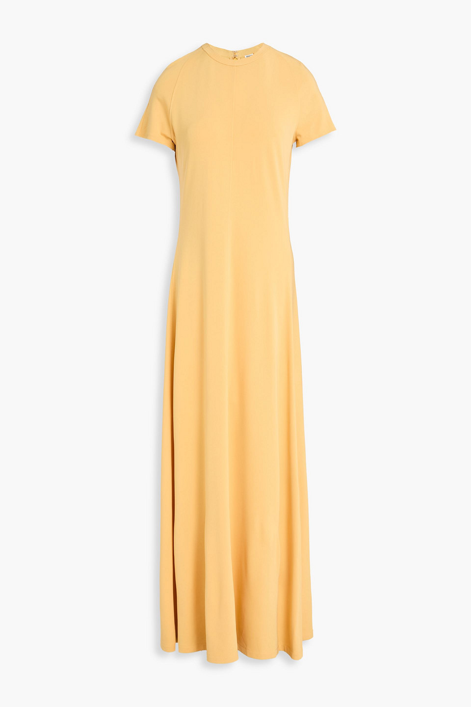 Totême Maxikleid Aus Jersey In Orange