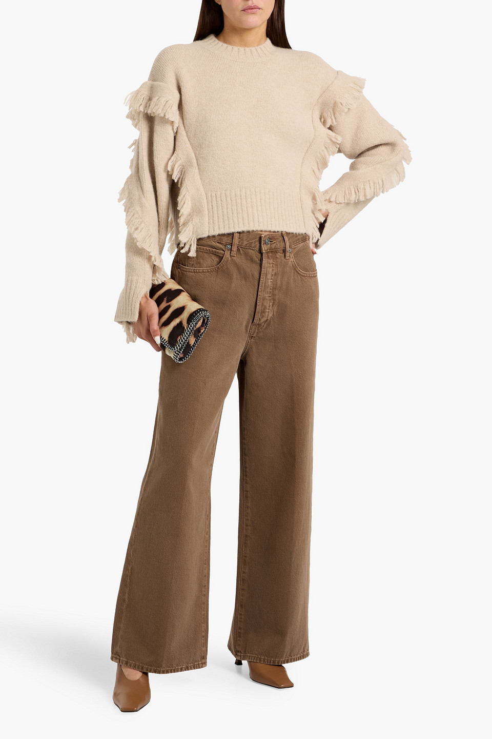 Frame Le Low Baggy Low-rise Wide-leg Jeans