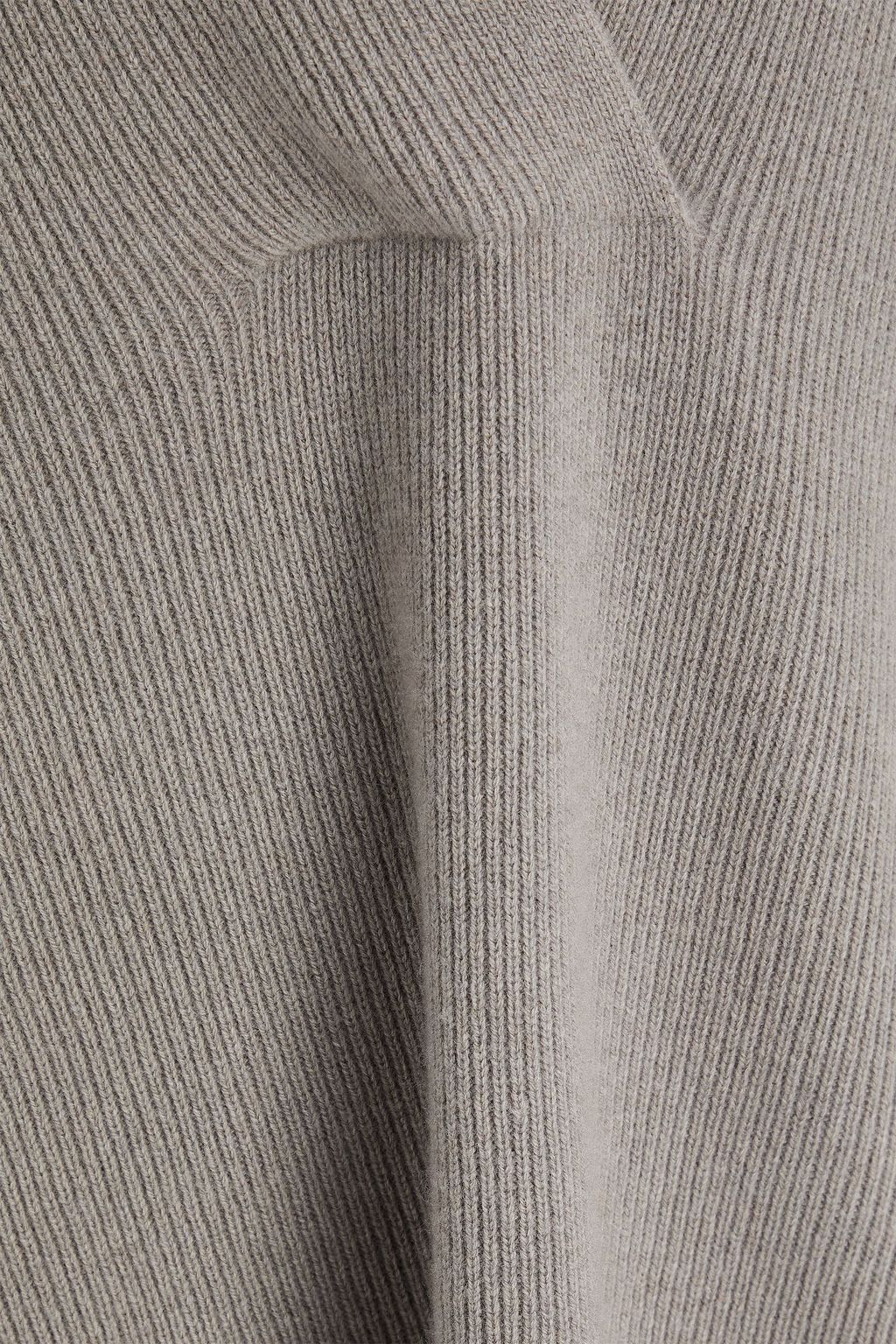 TOTEME Pullover aus einer gerippten Woll-Kaschmirmischung