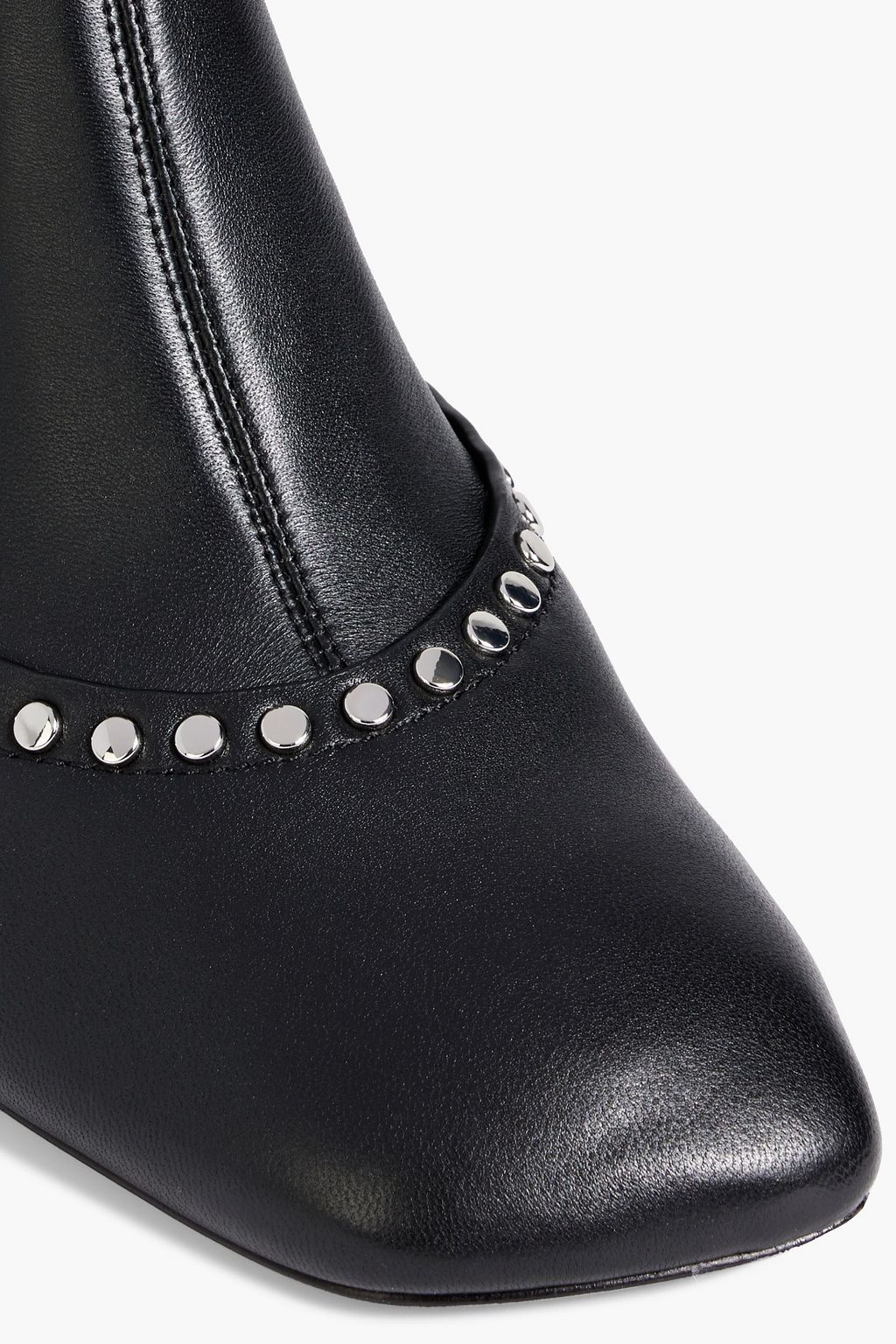 3.1 PHILLIP LIM レザー アンクルブーツ スタッズ付き