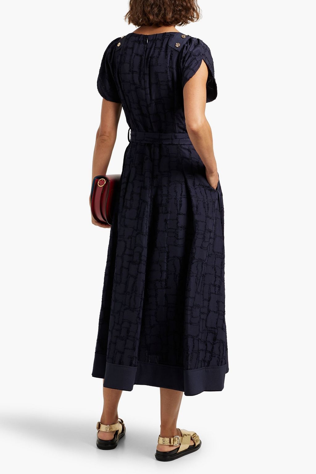 3.1 PHILLIP LIM Tulip fil coupé midi dress