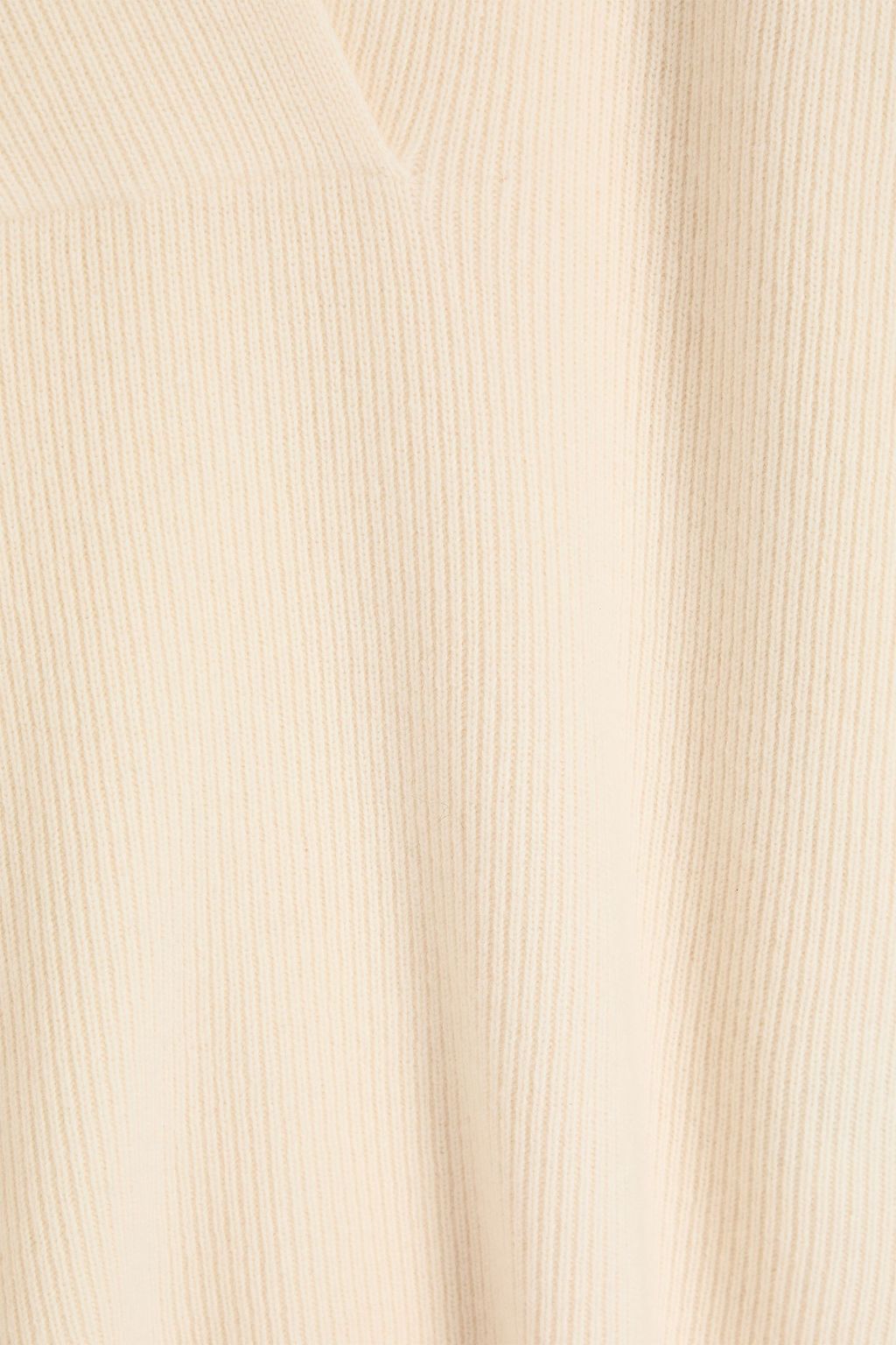 TOTEME Ribbed wool and cashmere-blend sweater