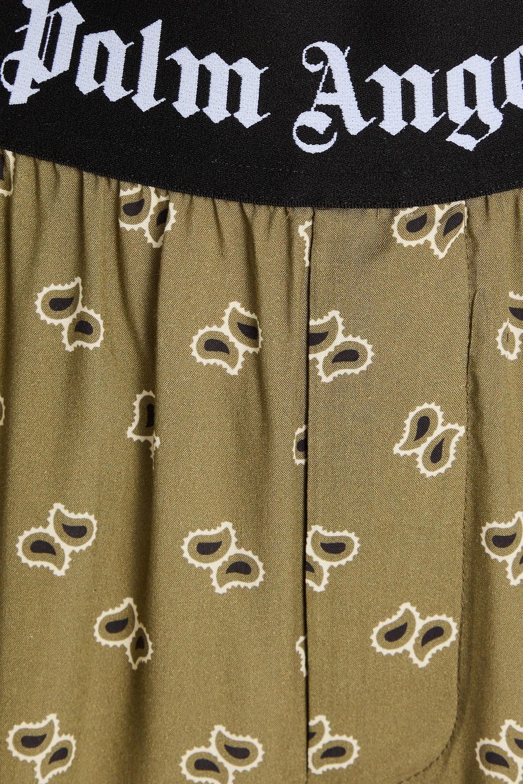 PALM ANGELS Hose mit geradem Bein aus Jersey mit Print