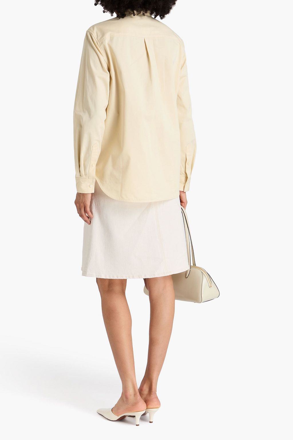 TOTEME Cotton-twill shirt