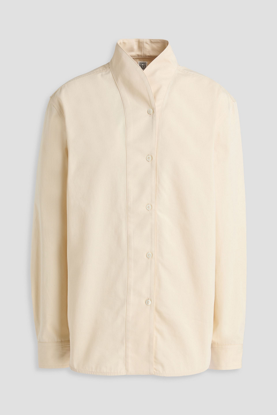 Totême Cotton-twill Shirt In White