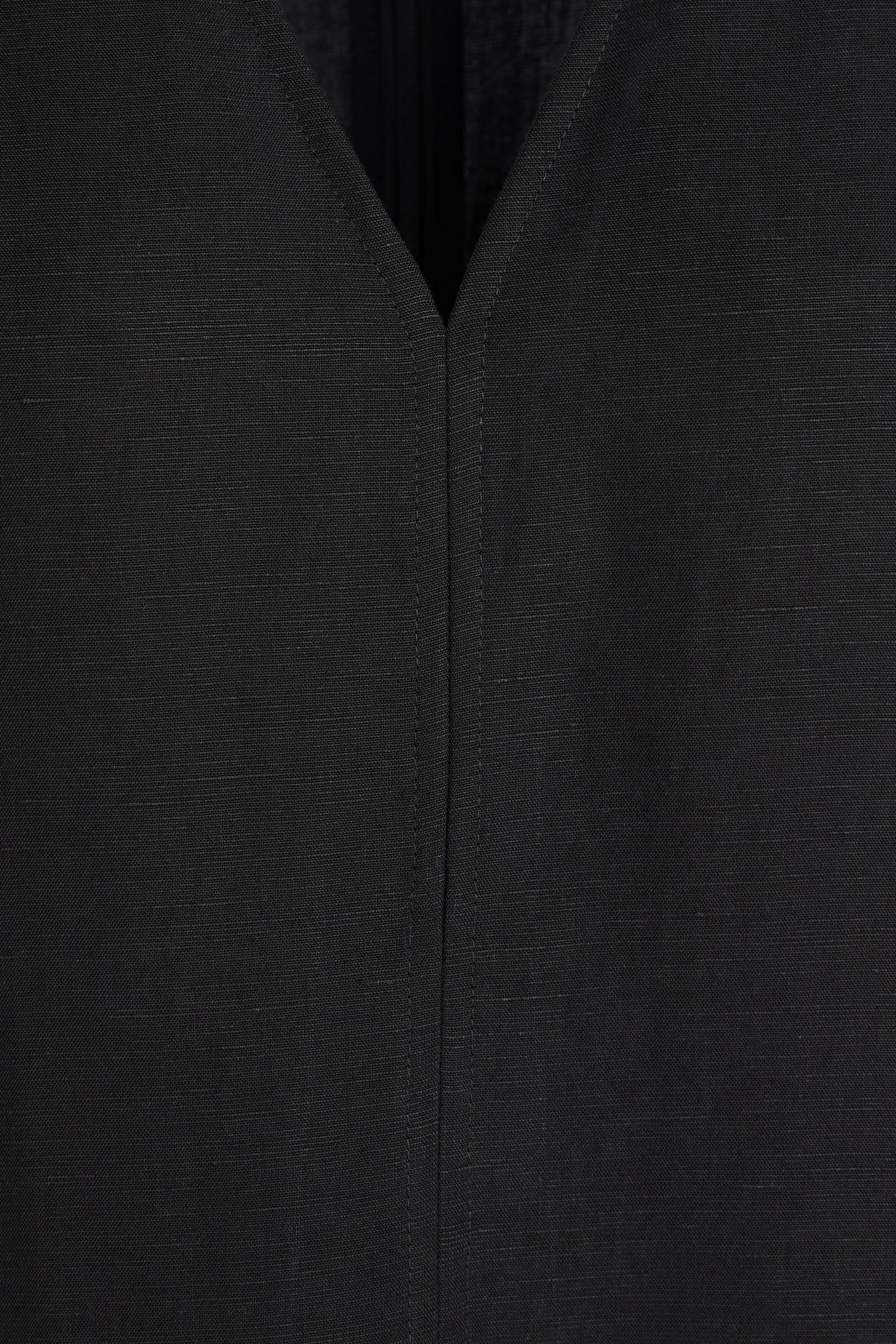 TOTEME Lyocell and linen-blend midi dress