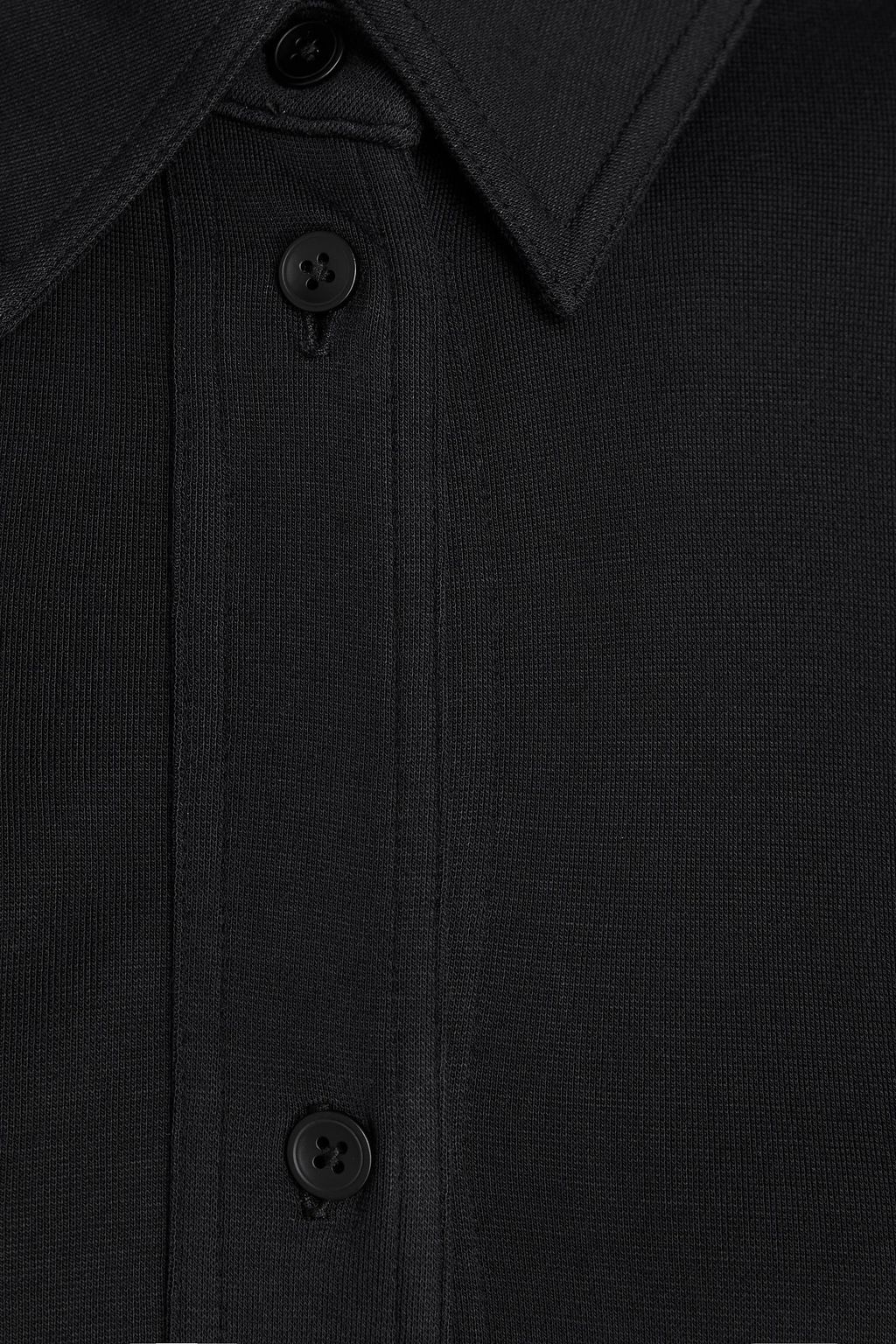 TOTEME Stretch-jersey maxi shirt dress