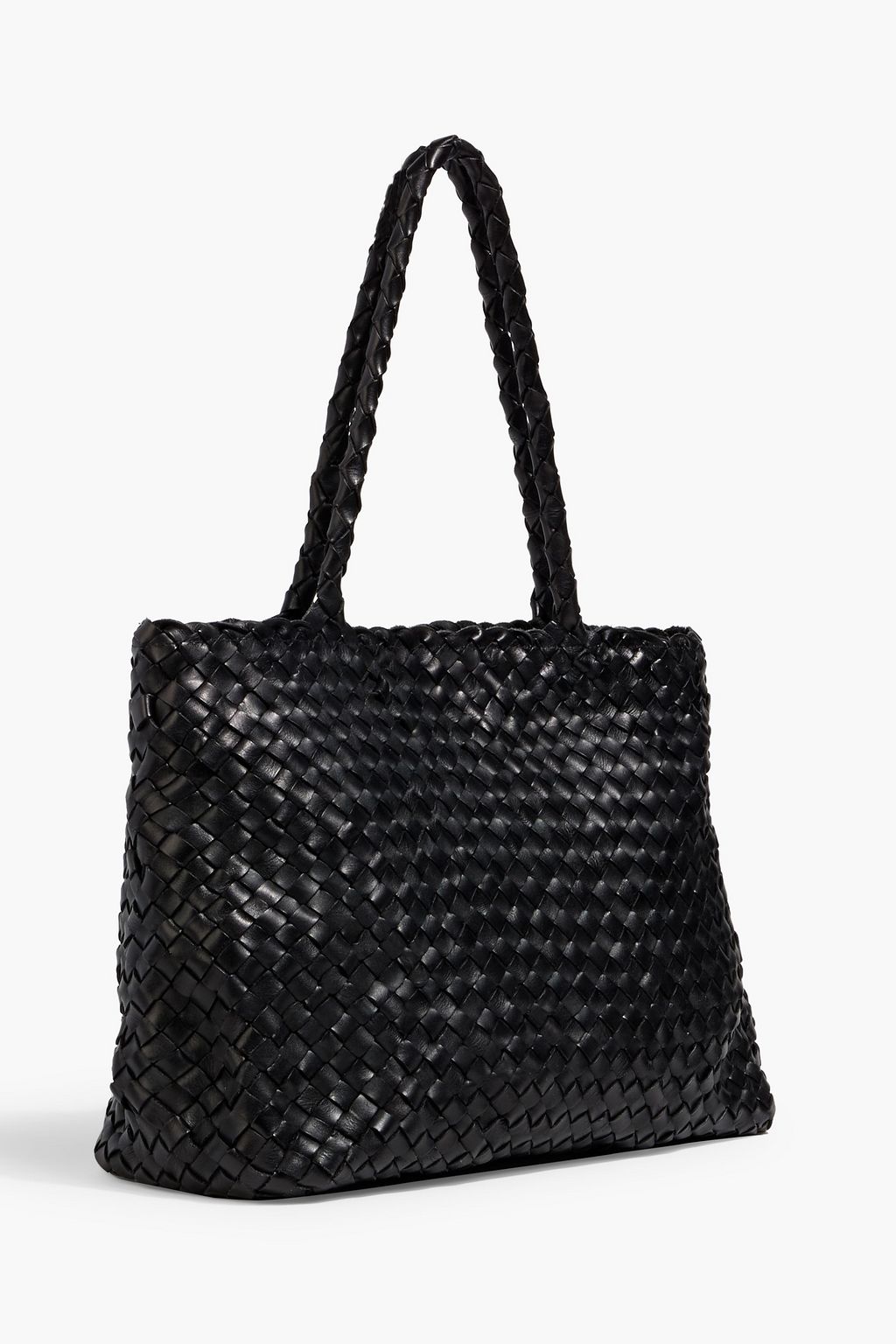 DRAGON DIFFUSION Vintage Mesh woven leather tote