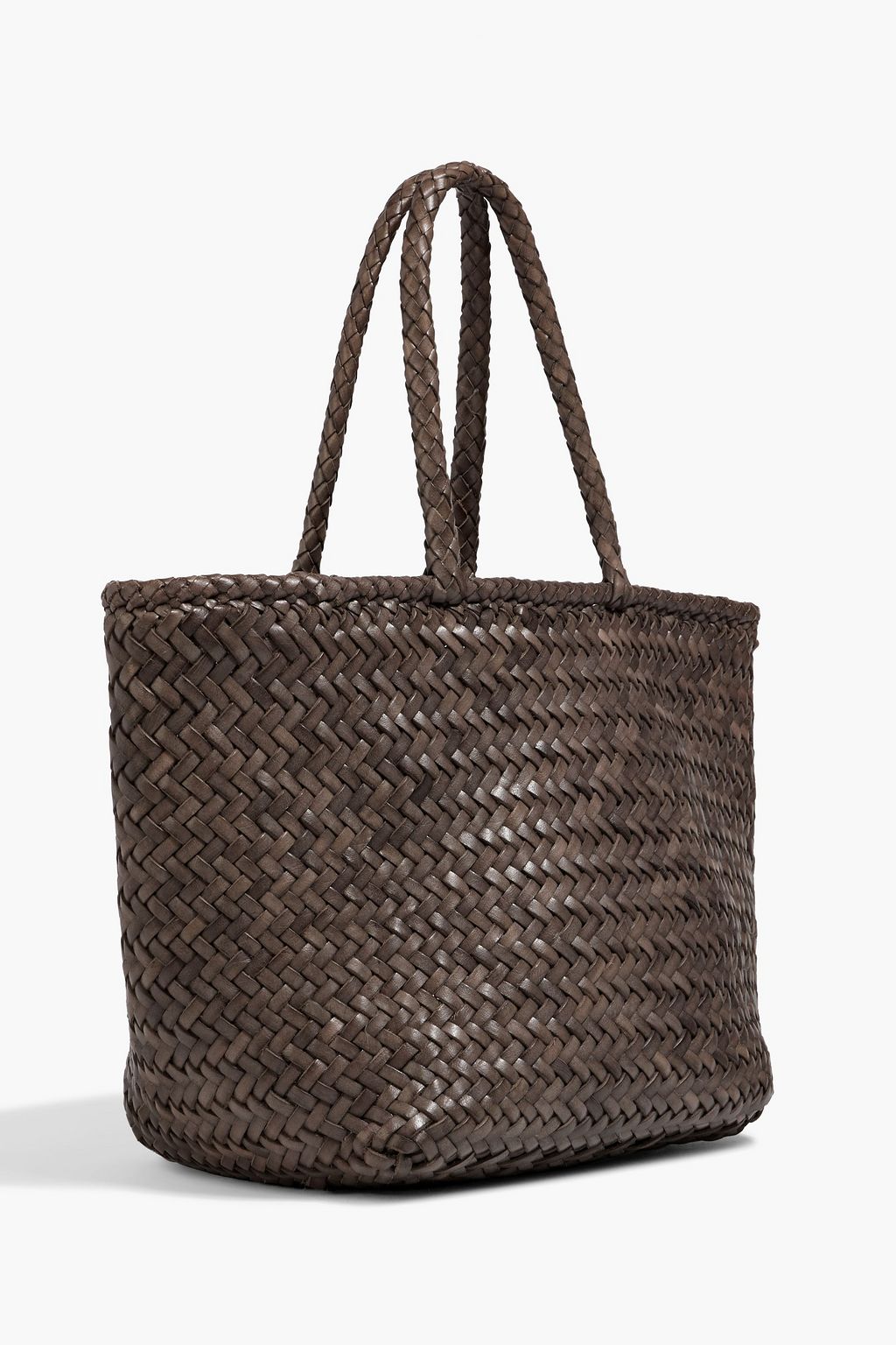 DRAGON DIFFUSION Grace woven leather tote