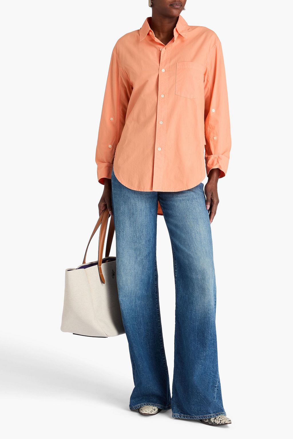 CITIZENS OF HUMANITY Kayla cotton-poplin shirt