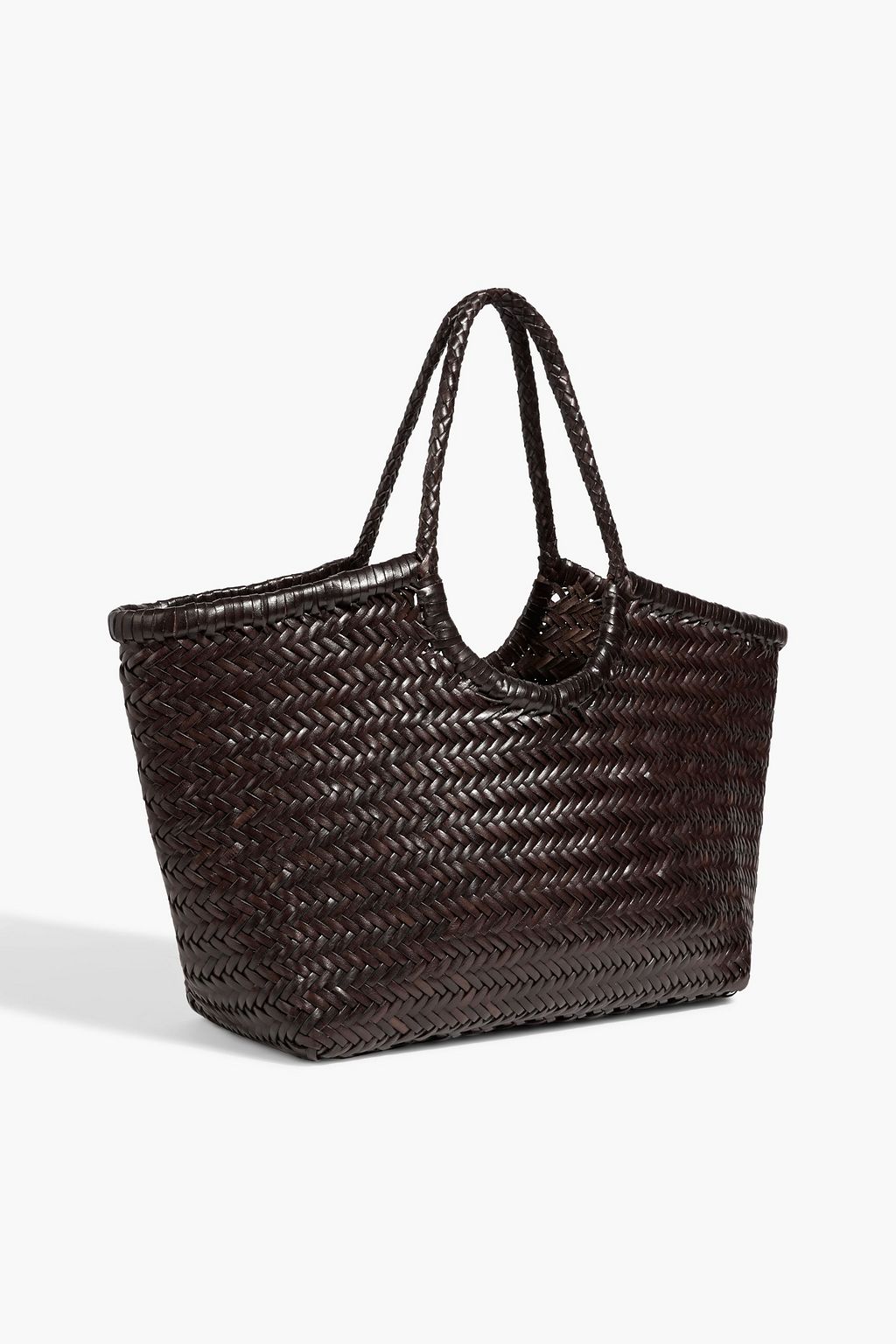 DRAGON DIFFUSION Nantucket woven leather tote