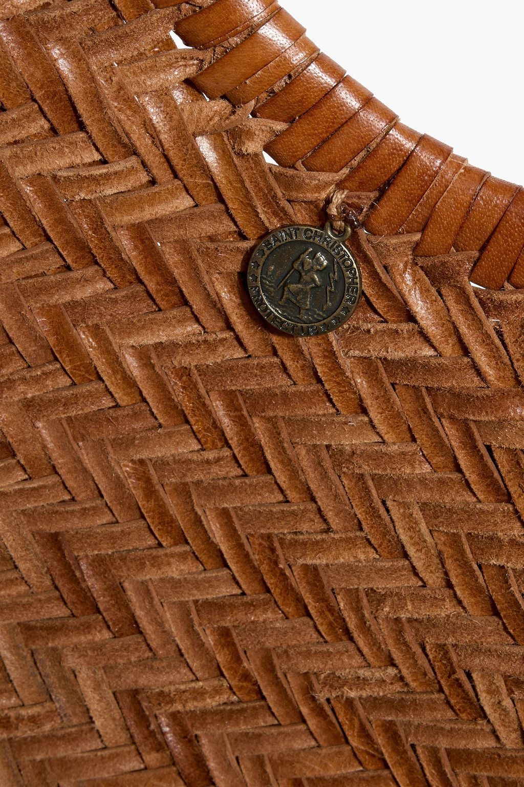 DRAGON DIFFUSION Nantucket woven leather tote