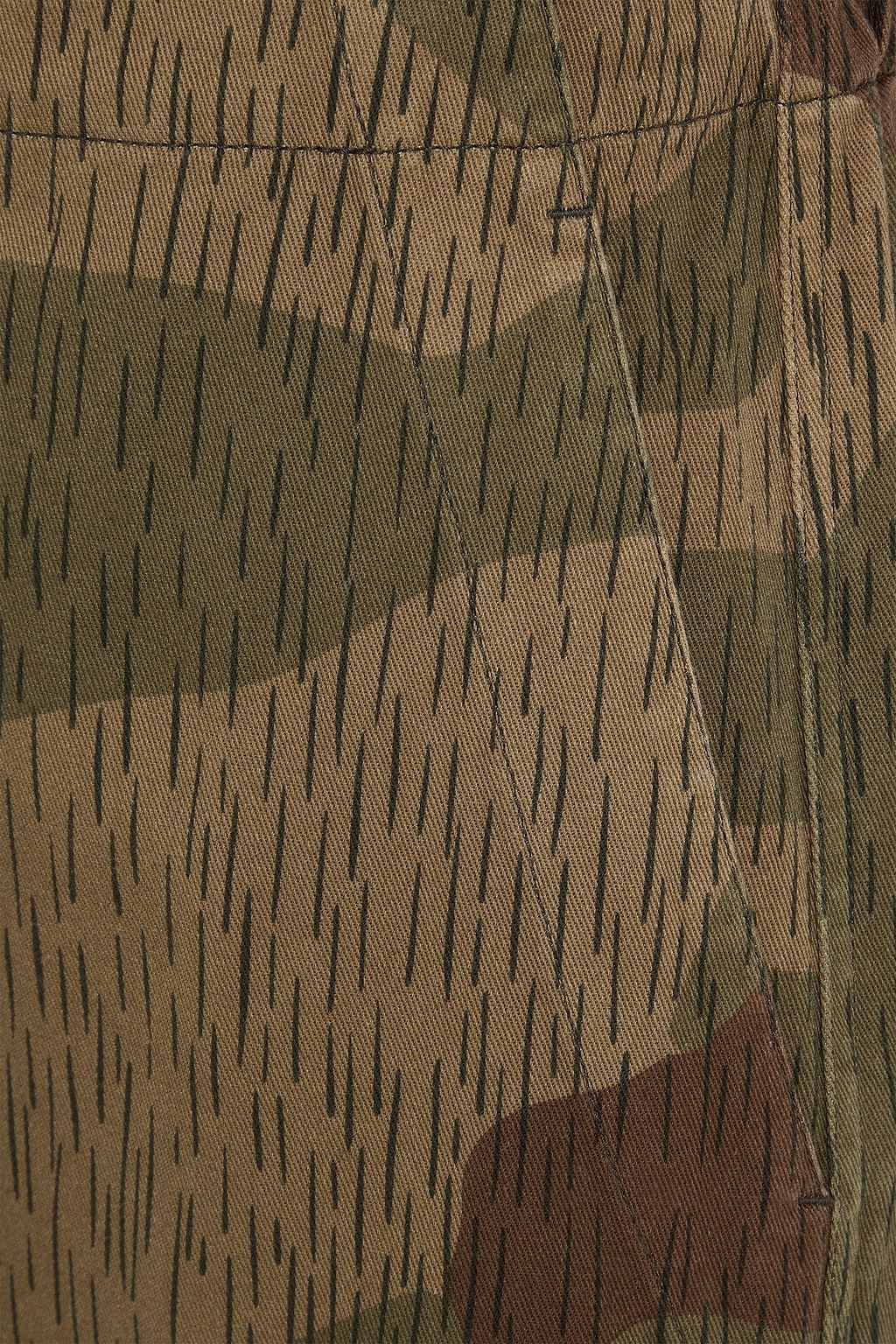 MONCLER Camouflage-print twill pants