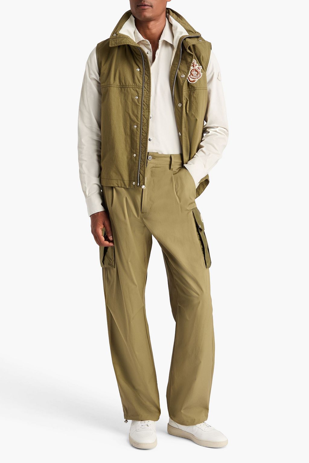 MONCLER Cotton-blend cargo pants
