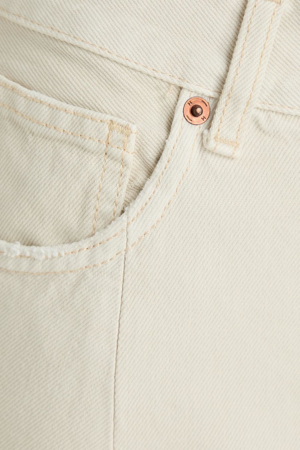 HAIKURE Serenity denim maxi skirt