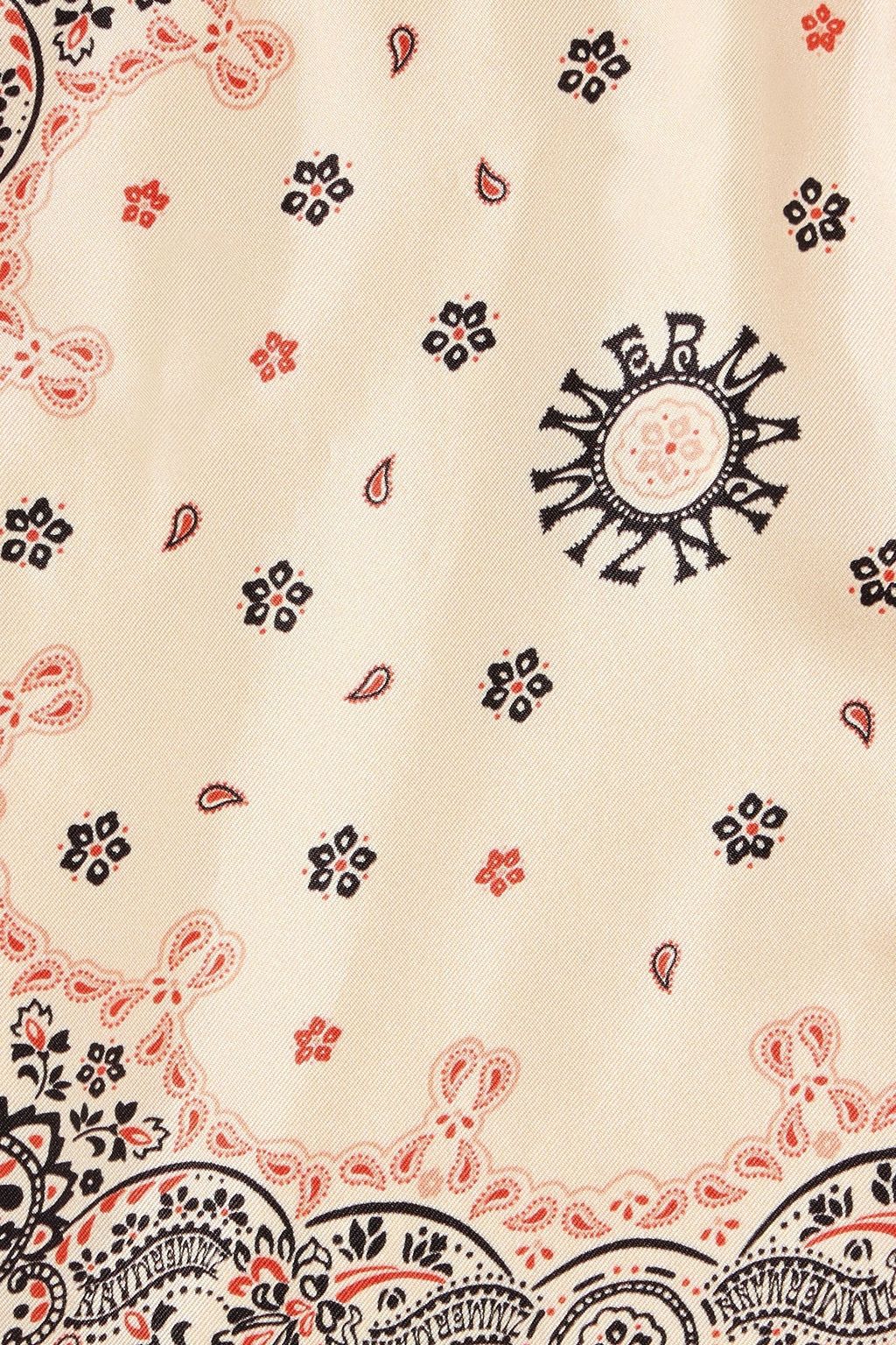 ZIMMERMANN Paisley-print silk-twill scarf