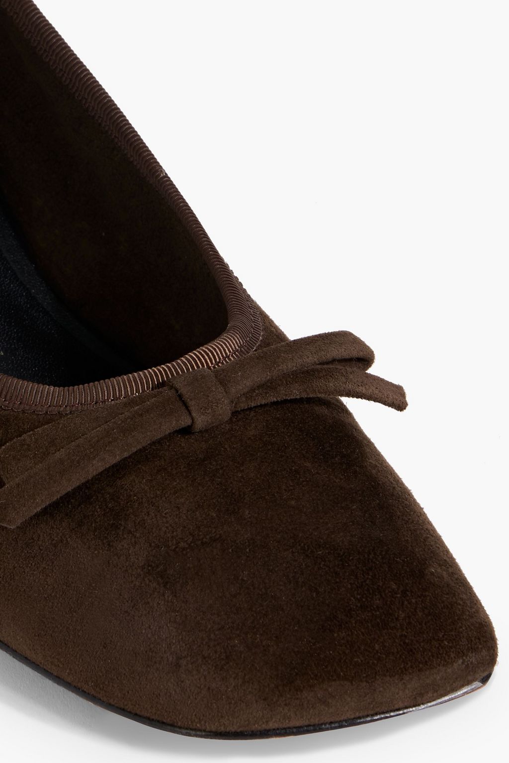 3.1 PHILLIP LIM ID bow-detailed suede pumps