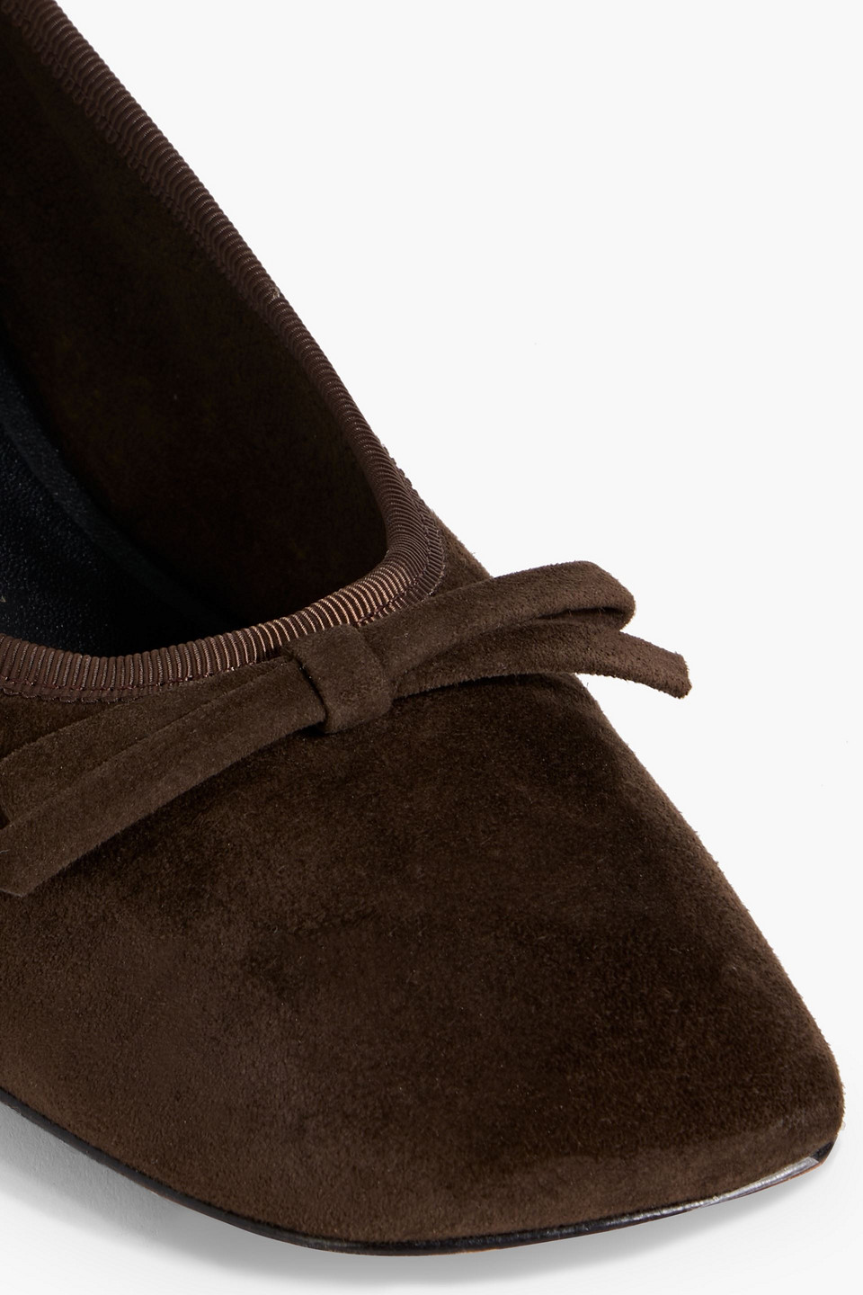 3.1 Phillip Lim Id Bow-detailed Suede Pumps