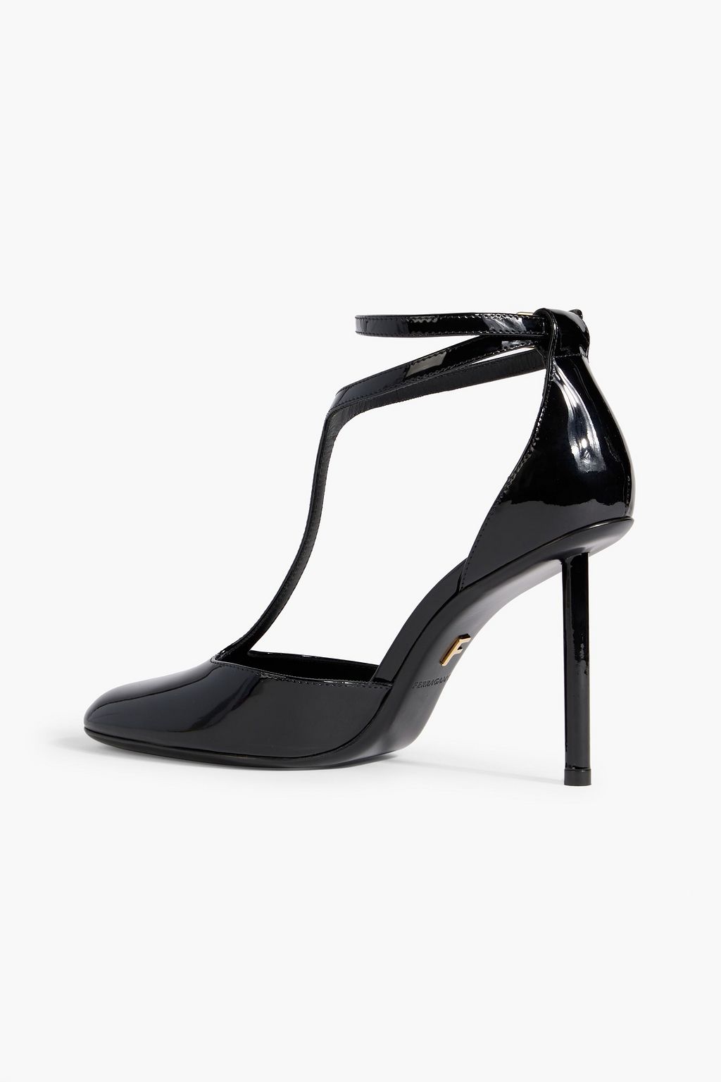 FERRAGAMO Lysandra patent-leather pumps