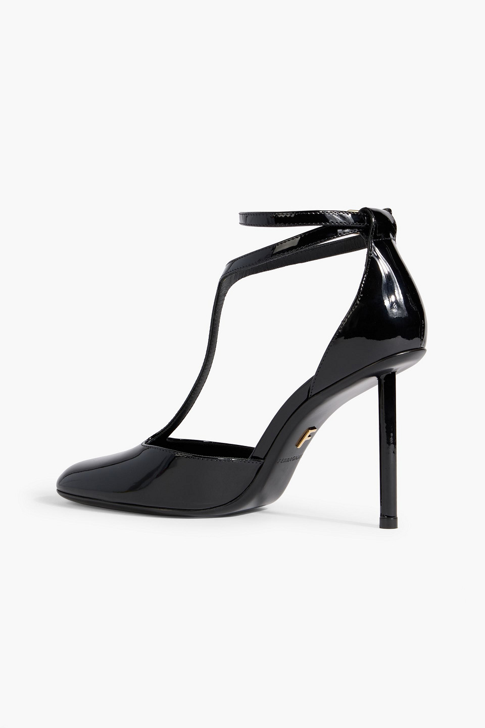 Ferragamo Lysandra Patent-leather Pumps