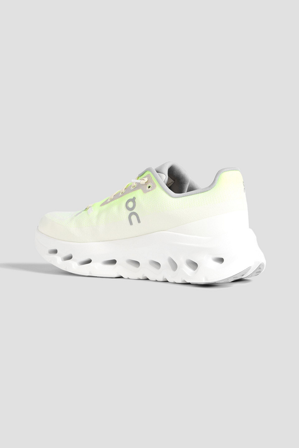 On Cloudtilt Ne Stretch-knit Running Sneakers In White