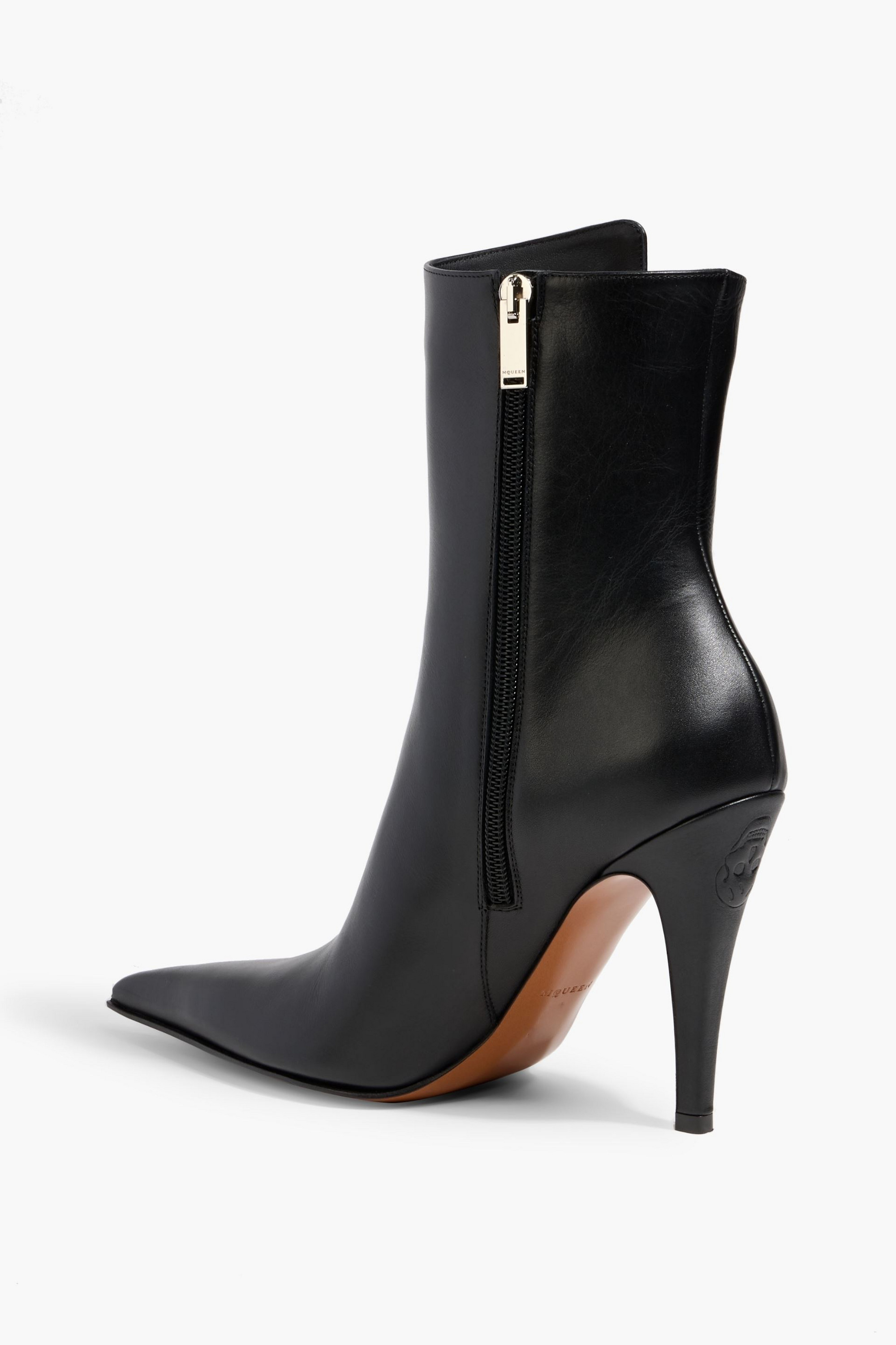 MCQ ALEXANDER MCQUEEN Birdee leather ankle boots