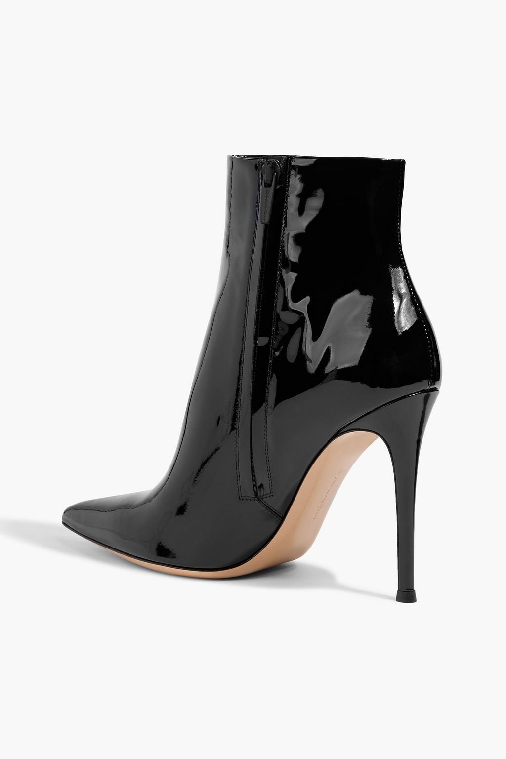 GIANVITO ROSSI Avril patent-leather ankle boots