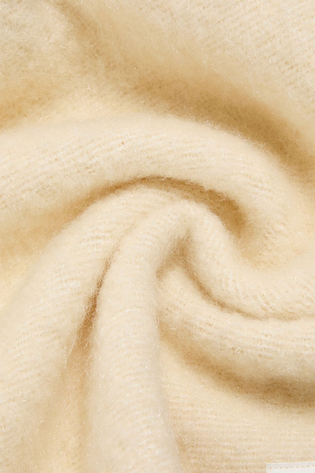 ACNE STUDIOS Fringed brushed-felt scarf