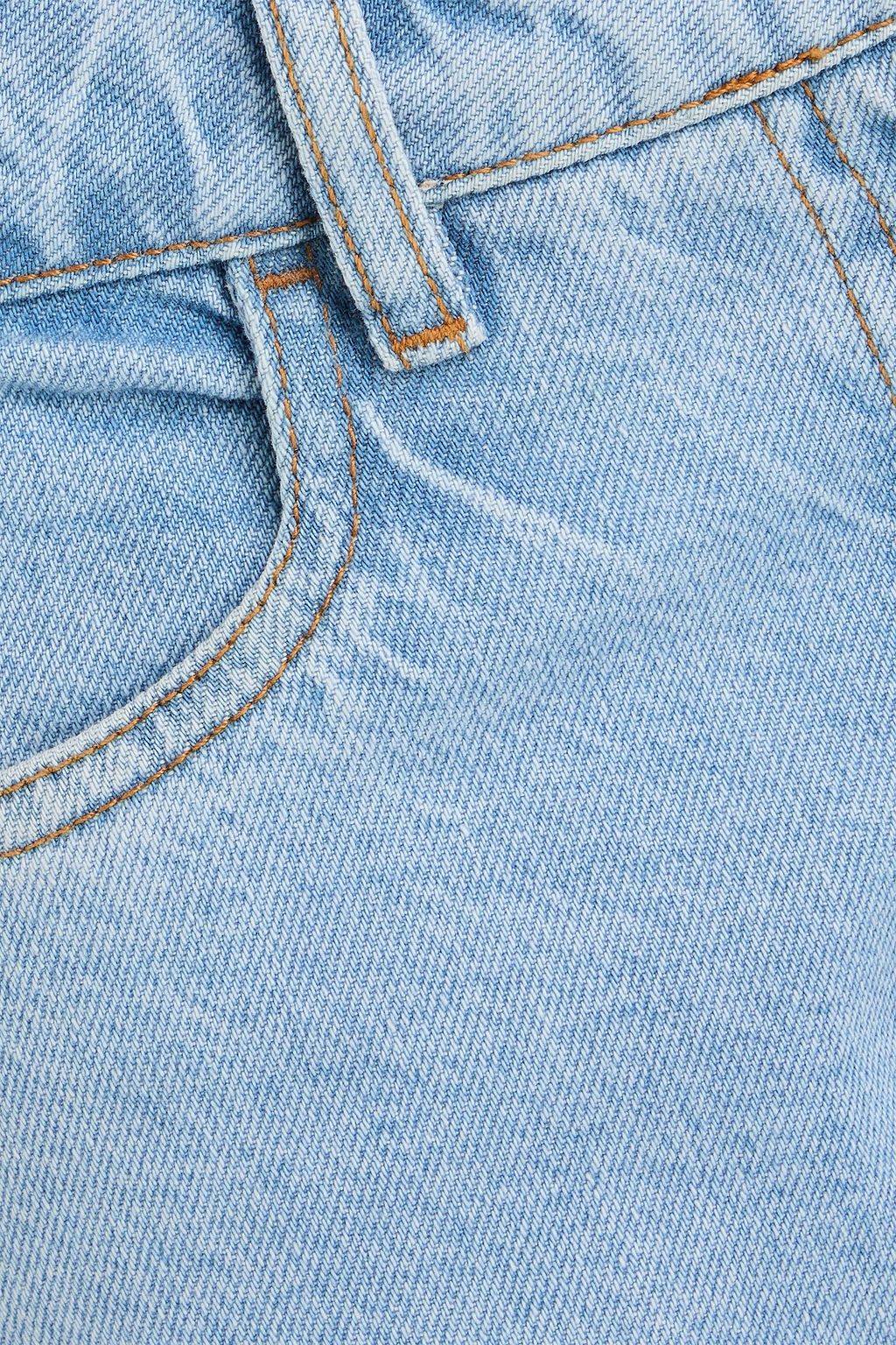 SIEDRÉS Sun mid-rise straight-leg jeans