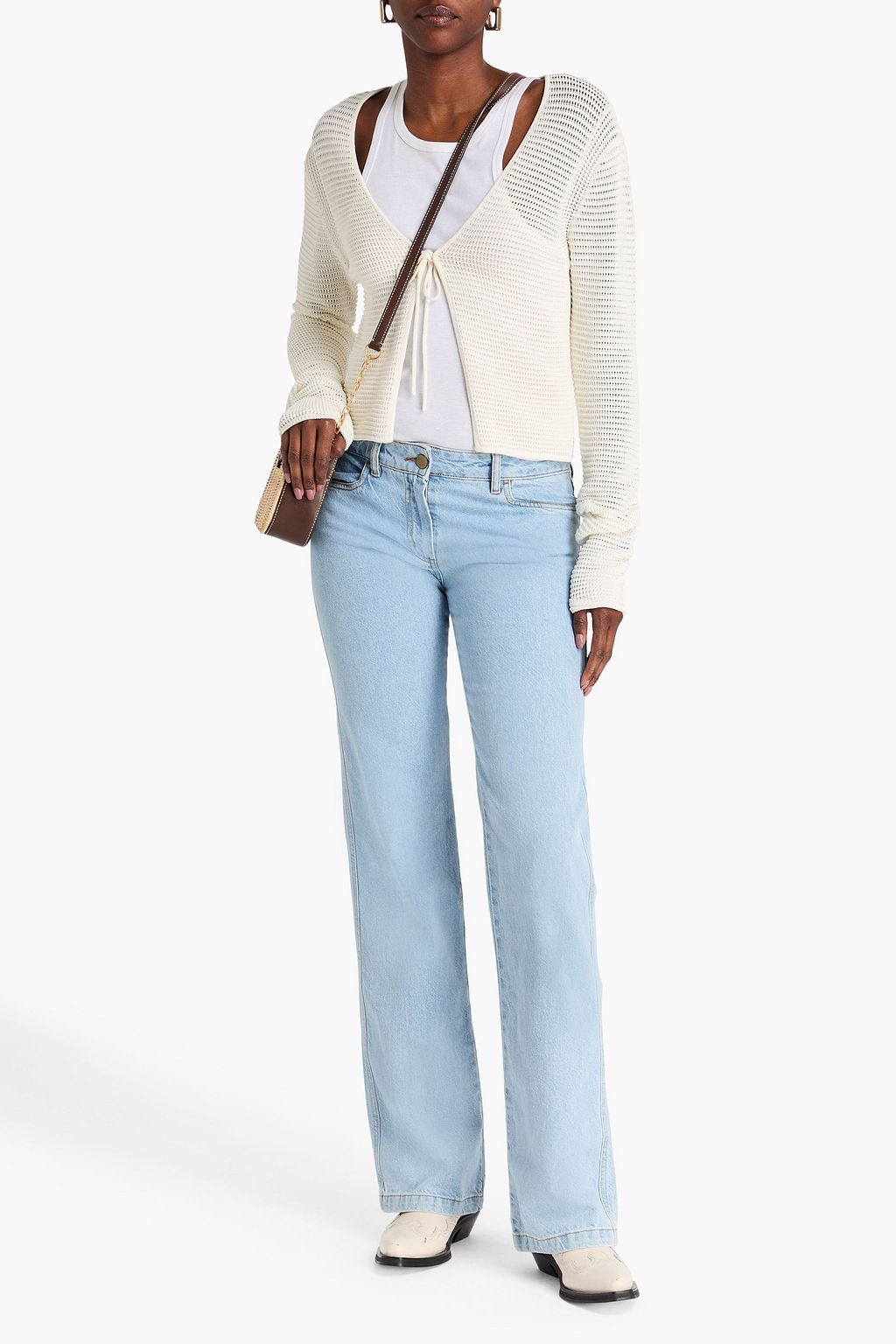 SIEDRÉS Sun mid-rise straight-leg jeans