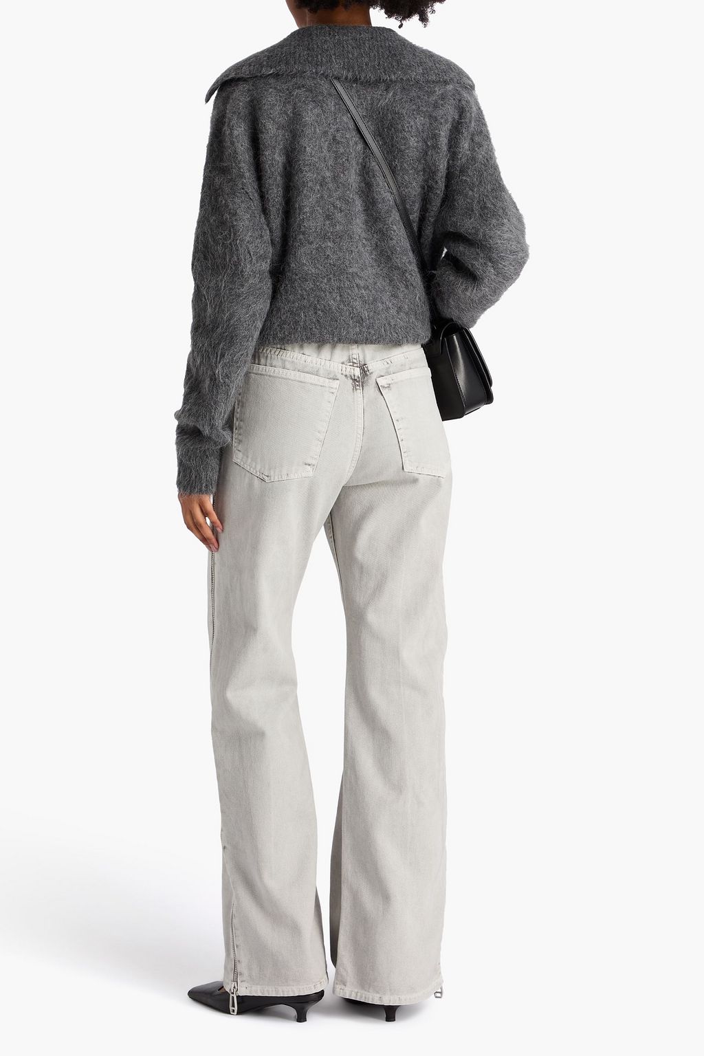 HAIKURE Triumph high-rise wide-leg jeans