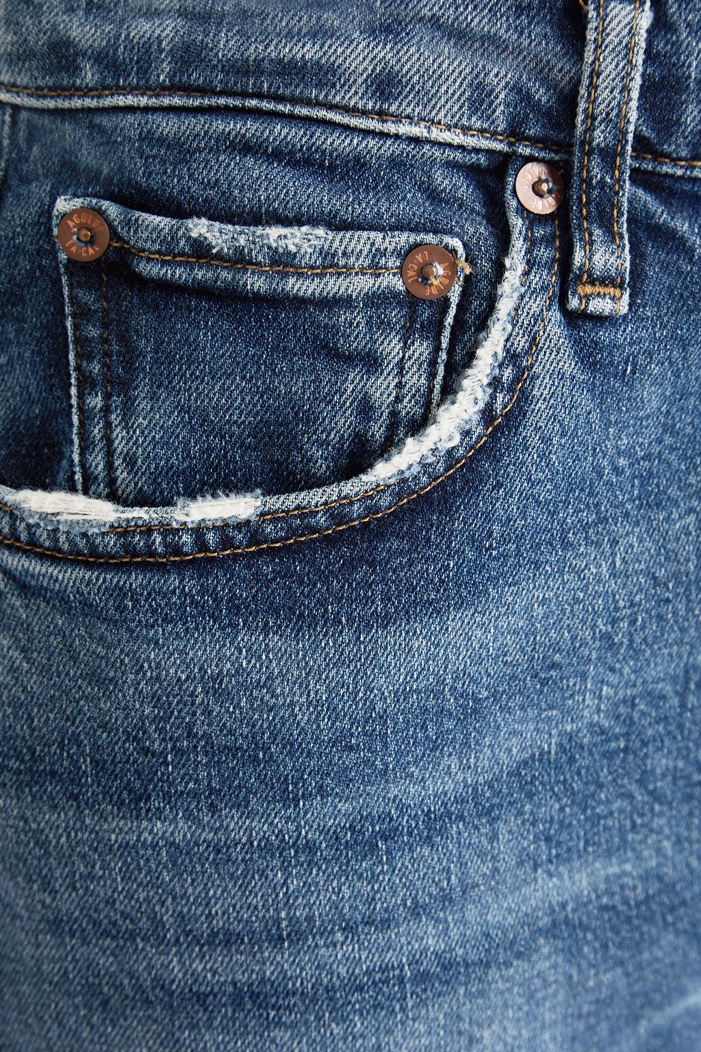 AGOLDE Riley high-rise straight-leg jeans