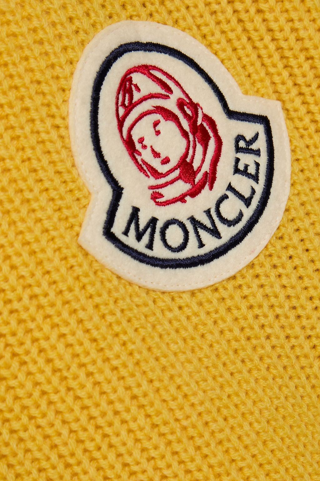 MONCLER X BILLIONAIRE BOYS CLUB كنزة من مزيج الكشمير والصوف مزينة بزخارف
