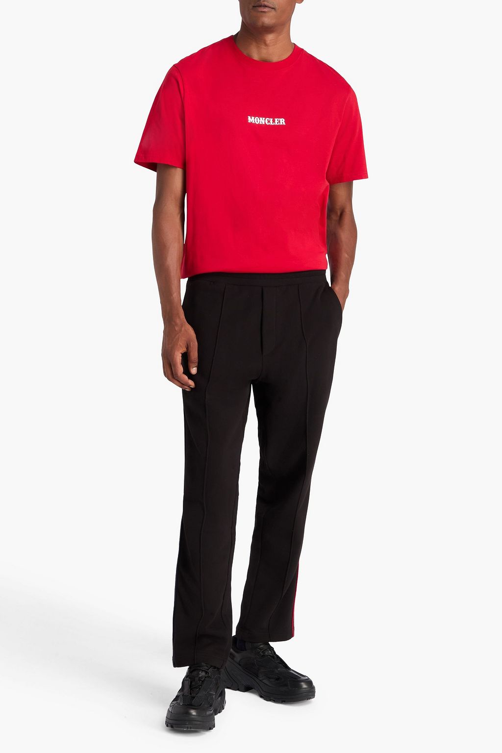 MONCLER French terry sweatpants