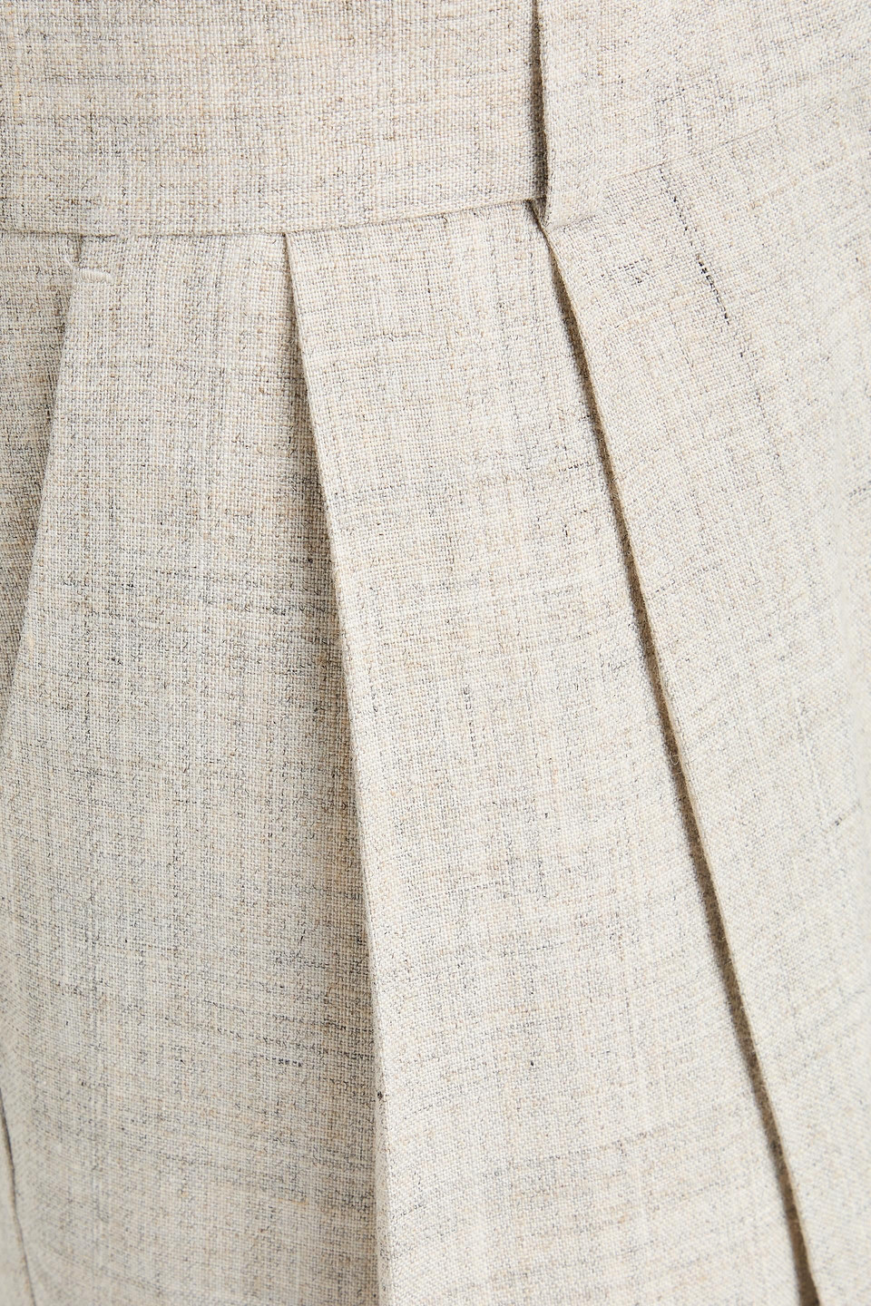 Totême Canvas Tapered Pants In White