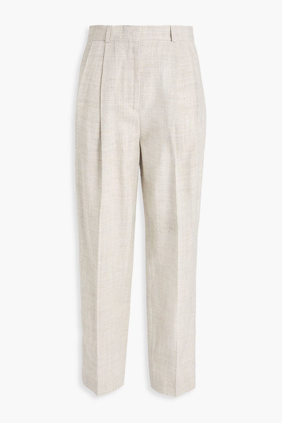 Totême Canvas Tapered Pants In White