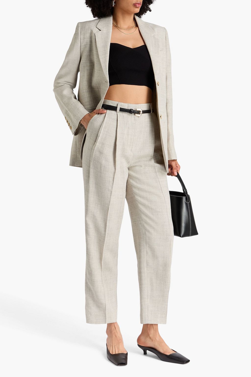 TOTEME Canvas tapered pants