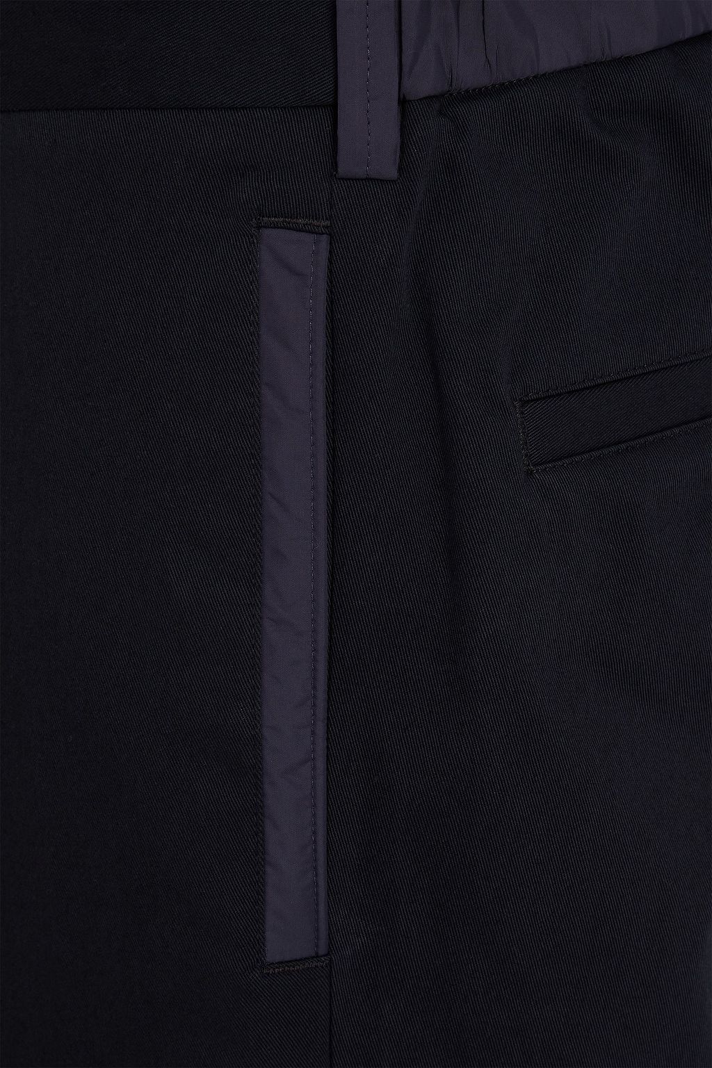 MONCLER Stretch-cotton twill pants