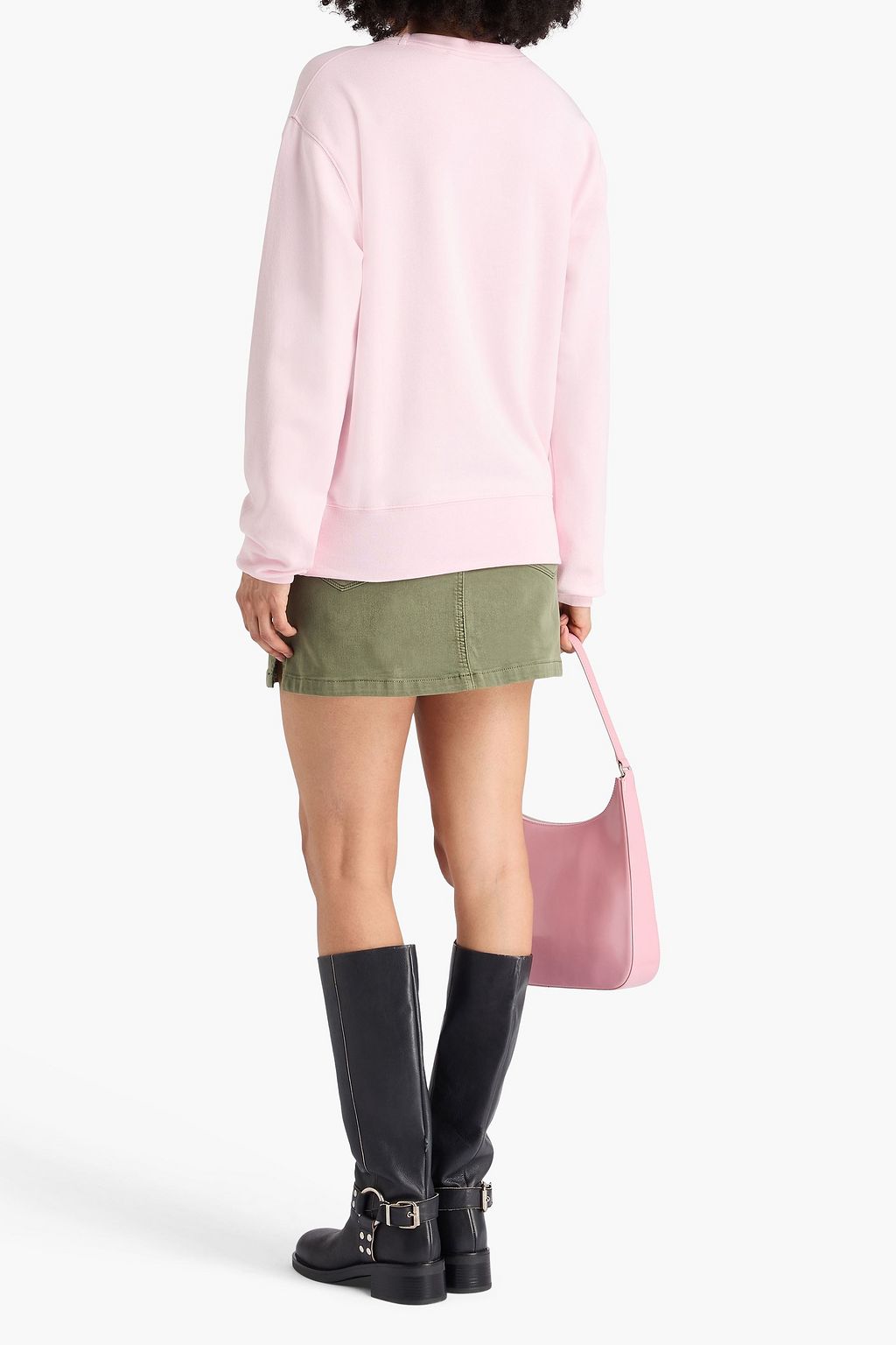 ACNE STUDIOS Sweatshirt aus Baumwollfrottee