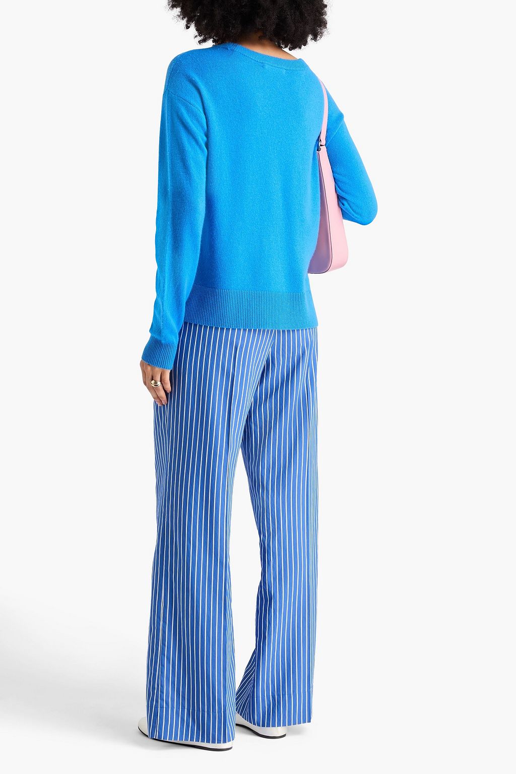 ALICE + OLIVIA كنزة رياضية أنجي من مزيج الصوف